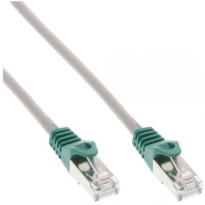 InLine Cavo Patch LAN Crossover. SF/UTP. Cat.5e. guaina PVC. CU (100% rame). grigio. 20m