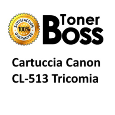 Cartuccia compatibile Canon CL-513 tricomia ciano. magenta e giallo