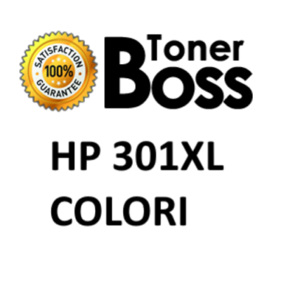 Cartuccia compatibile HP 301XL ciano. magenta. giallo