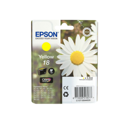 Cartuccia Epson originale 18 giallo