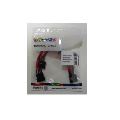 Prolunga molex e sata rossa e nera