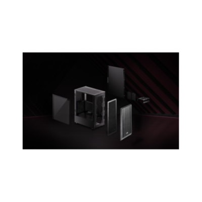 ADATA XPG CASE MID.T VALOR STORM BLACK TG no ventole