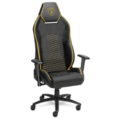 LAMBORGHINI Sedia Gaming Nera e Gialla