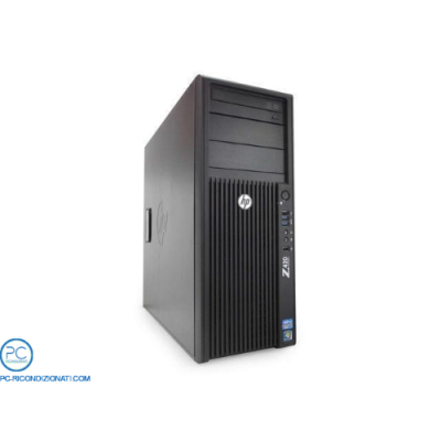 HP WORKSTATION Z420 XEON E5-1620 RAM 16GB SSD 256GB + HDD 500GB WINDOWS 10 PRO QUADRO K620 2GB