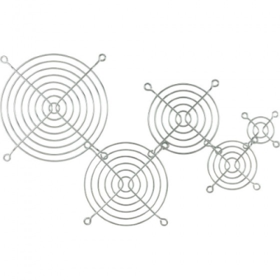 InLine griglia in acciaio cromato per ventola da 40mm