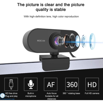 WEBCAM 1080P HD FULL CON MICROFONO - PROMO