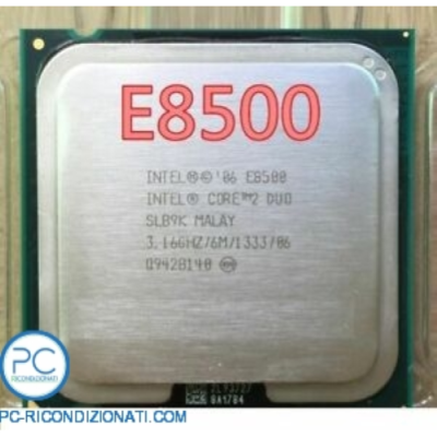 CPU INTEL DUAL CORE E8XXX