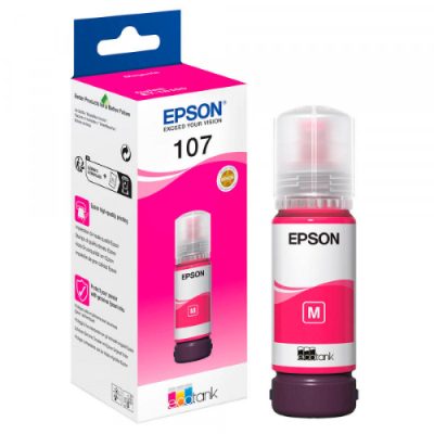 EPSON FLACONE INK MAGENTA 70ML PER SERIE ECO TANK. 107