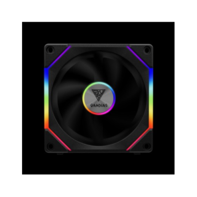 GAMDIAS VENTOLA CASE KIT AEOLUS P2-1203U 3x120 REVERS ARGB FAN + CTRL AEOLU