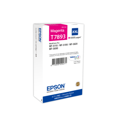 EPSON CART INK MAGENTA XXL PER WF-5620. SERIE TORRE DI PISA