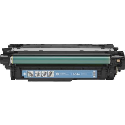 HP 654A Cyan Original Toner