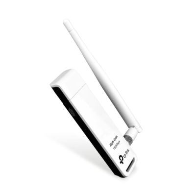 TP-LINK Antenna USB Wi-Fi- 150Mbps- 1T1R- 2.4GHz-802.11b/g/n- USB 2.0-WPS Button-1 detac Antenna