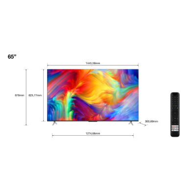 TV 65 TCL 4K UHD GOOGLE TV DVBT2 DVBTS2 SMART