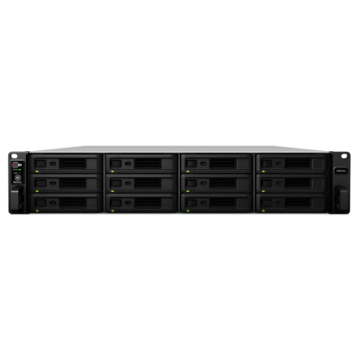 SYNOLOGY INC. RS 12-BAY 2U XS XEON D-1521 QC 2.4 GHZ 8GB