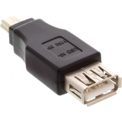 InLine Adattatore USB 2.0 Type-A femmina a Mini USB 2.0 Type-A maschio