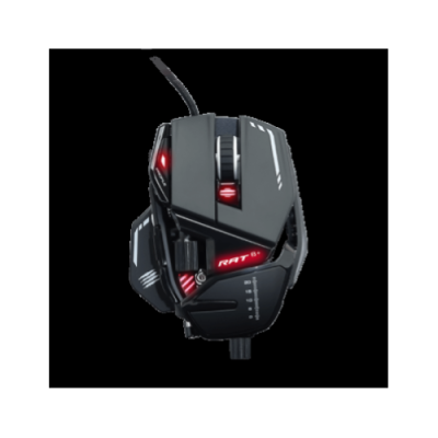 MAD CATZ GAMING MOUSE R.A.T. 8+ADV OPTICAL GAMING MOUSE. RED ALLUMINIO +16