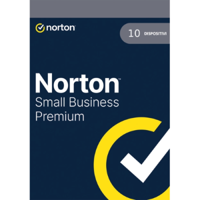 NORTON SMALL BUSINESS PREMIUM 1USER 10 DEV 500GB BACKUP 12 MESI