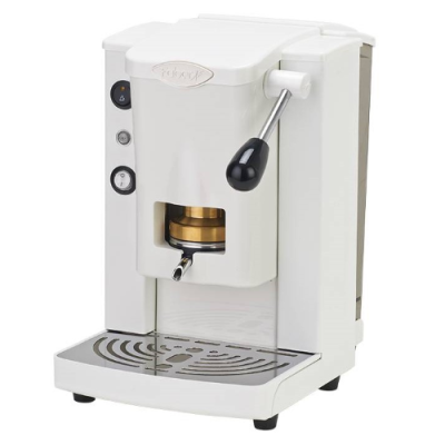 MACCHINA PER CIALDE FABER SLOT BRAS BIANCO PRESSACIALTE OTTONE ESE44