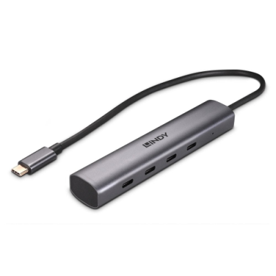 LINDY HUB USB 3.2 GEN 2 TIPO C. 4 PORTE