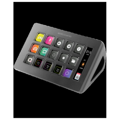 MARSGAMING MSD-One. Control Deck Slim. 15 Tasti LCD Personalizzabili. Display LCD Ampliato. Software di Controllo e Plug-in. Control Deck Compatto con Design Ergonomico Slim. Windows e MacOS. Nero