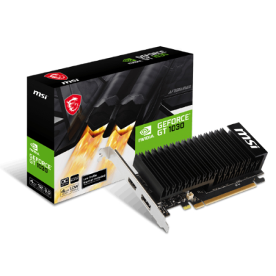 MSI VGA GEFORCE GT 1030. GT 1030 4GHD4 LP OC. 4GB GDDR4. DP/HDMI
