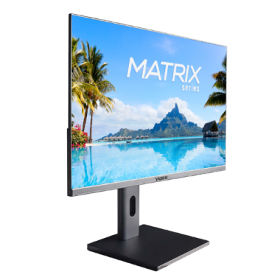 YASHI MONITOR 23.8 LED VA 16:9 FHD 4MS 300CDM. REG ALTEZZA. VGA/HDMI. MULTIMEDIALE