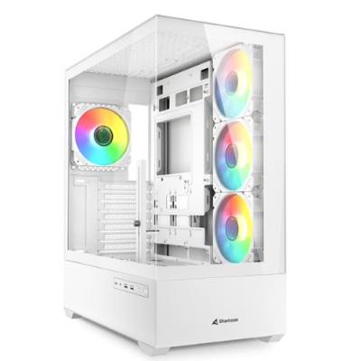 SHARKOON CASE AK6 RGB WHITE ATX
