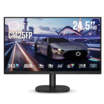 COOLER MASTER MONITOR 24.5 LED IPS FHD 16:9 1MS 250 CDM 180hz sRGB 106 DP HDMI