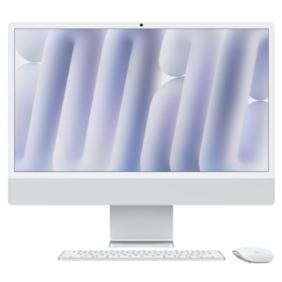 AIO IMAC 24M4 10CPU/GPU NANO SILVE 16GB/256GB SSD.NANO-TEXT GLASS SILV