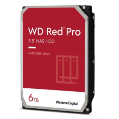 WD HDD RED PRO 6TB SATA 3 3.5 720RPM 512MB CACHE