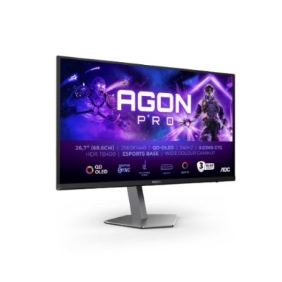 MON 27OLED QHD 2560X1440 240HZ 0.03MS AG276QZD2 GAMING REG ALTEZZA