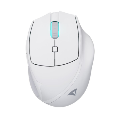 SHARKOON MOUSE WIRELESS OFFICEPAL. ERGONOMICO. BIANCO