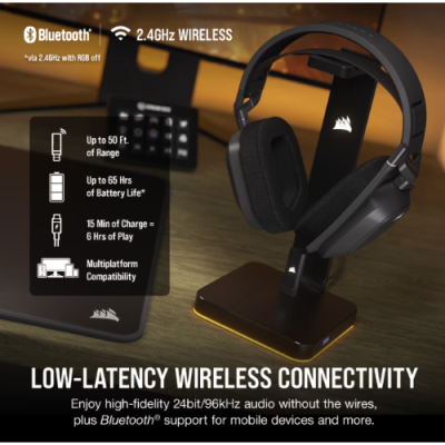 CORSAIR HS80 MAX WIRELESS Carbon