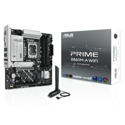 MB ASUS PRIME B860M-A WIFI 1851 4D5 2M.2 4S3 1HD/2DP MATX