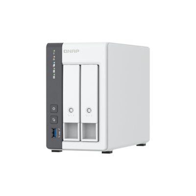 QNAP NAS TS-216G. 2-BAY ARM 4C 2.0GHZ . 2 X SATA 6GB/S 3.5`/2.5`. 4GB RAM ON-BOARD. 1 X GBE. 1 X 2.5