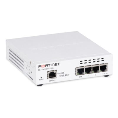 FORTIGATE-30G 4 PORTE GE RJ45 (INCLUSE 3 PORTE INTERNE. 1 PORTA WAN)