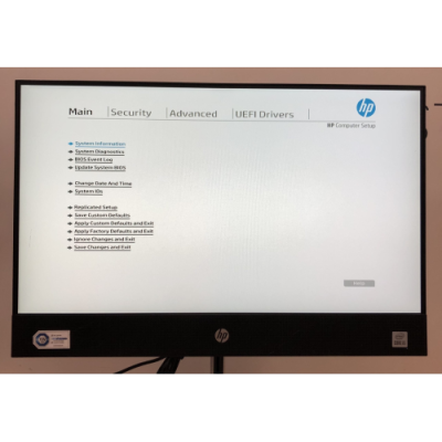 ALL IN ONE RICONDIZIONATO HP PROONE 600 G6 TOUCHSCREEN 21.5 CORE I5-10500 RAM 8GB DDR4 SSD 256GB NVME WINDOWS 11 PRO - NO WEBCAM - NO WIFI - GRADO B-