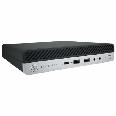 PC RICONDIZIONATO HP ELITEDESK 800 G3 DM TINY CORE I5-7500 RAM 8GB SSD 256GB WINDOWS 10 PRO GRADO B+