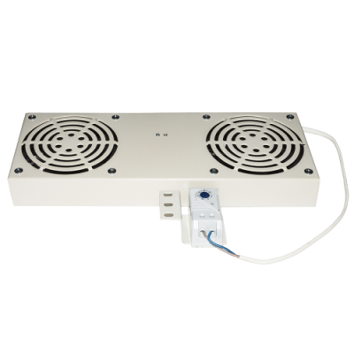 ARMADIO RACK KIT 2 VENTOLE CON DISPLAY PER ARMADI RACK GRIGIO