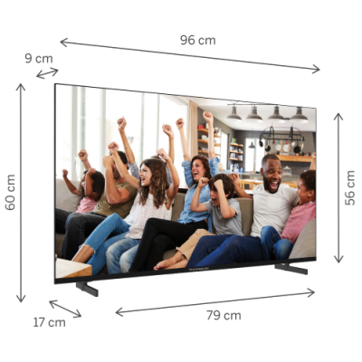 TV 43 THOMSON 4K SMART UHD T2/C2S2 GOOGLE TV FRAMELESS