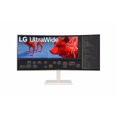 LG MONITOR CURVO 37.5 LED IPS 144Hz 21:9 3840 x 1600 1ms 450 CDM. REG ALTEZZA. USB-C DOCK. DP/HDMI.