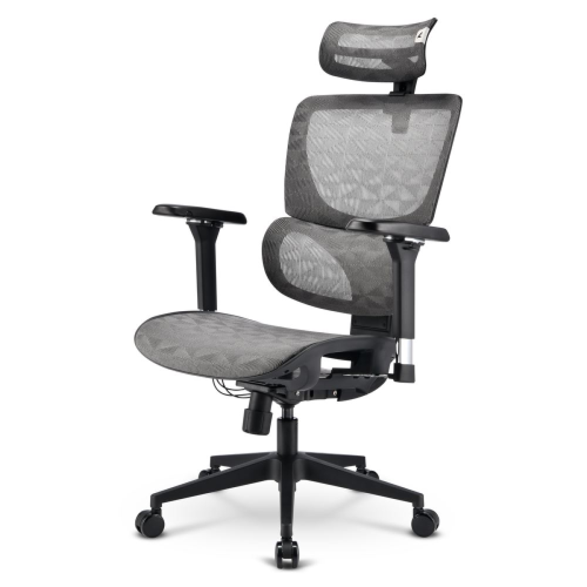 sharkoon-sedia-office-fabric-seat-base-4d-armrest-5-heights-adjustable-max-weight-capacity-150kg