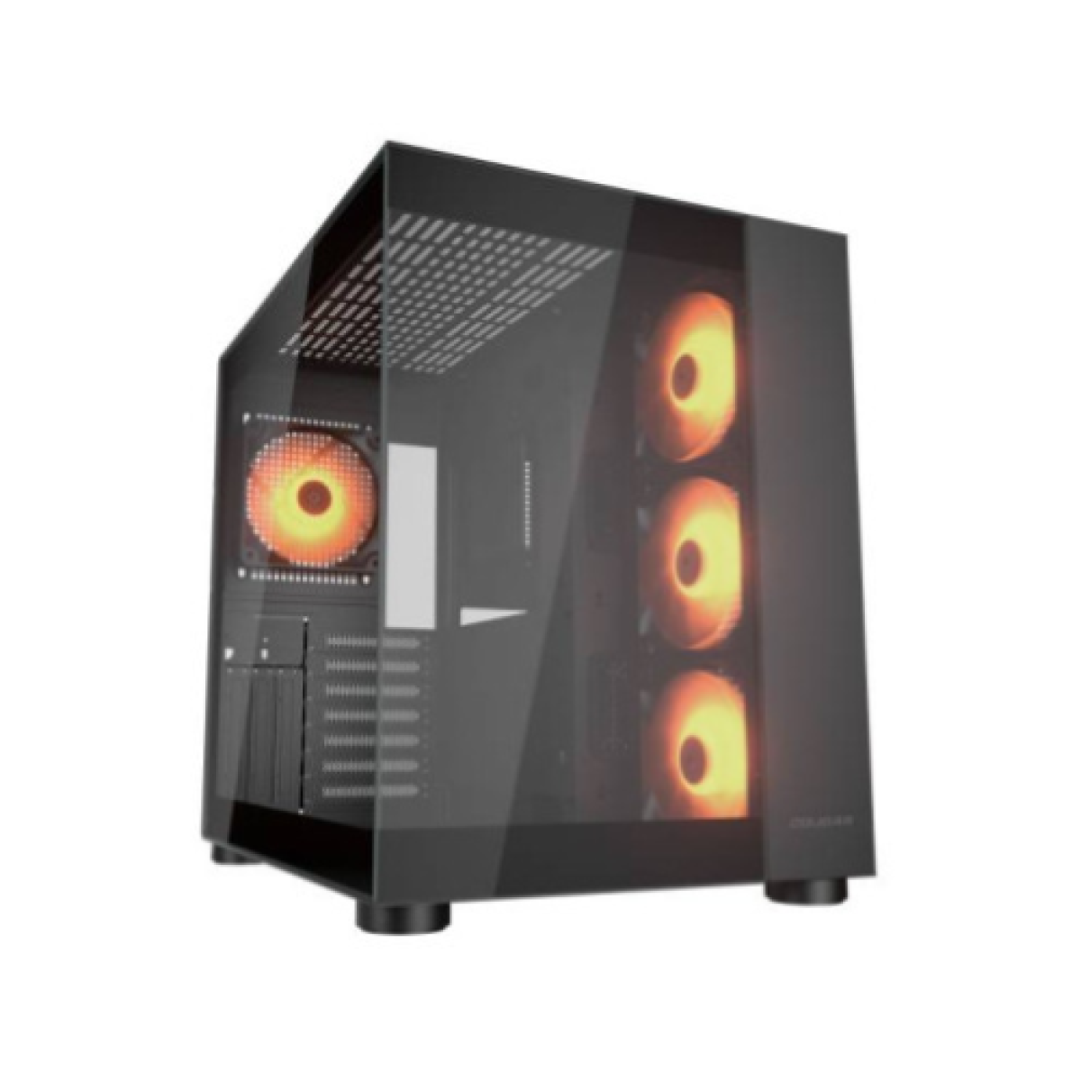 cougar-case-mid-tower-cube-fv-150-rgb-blk-dchamber-3120120mm-argb-fan