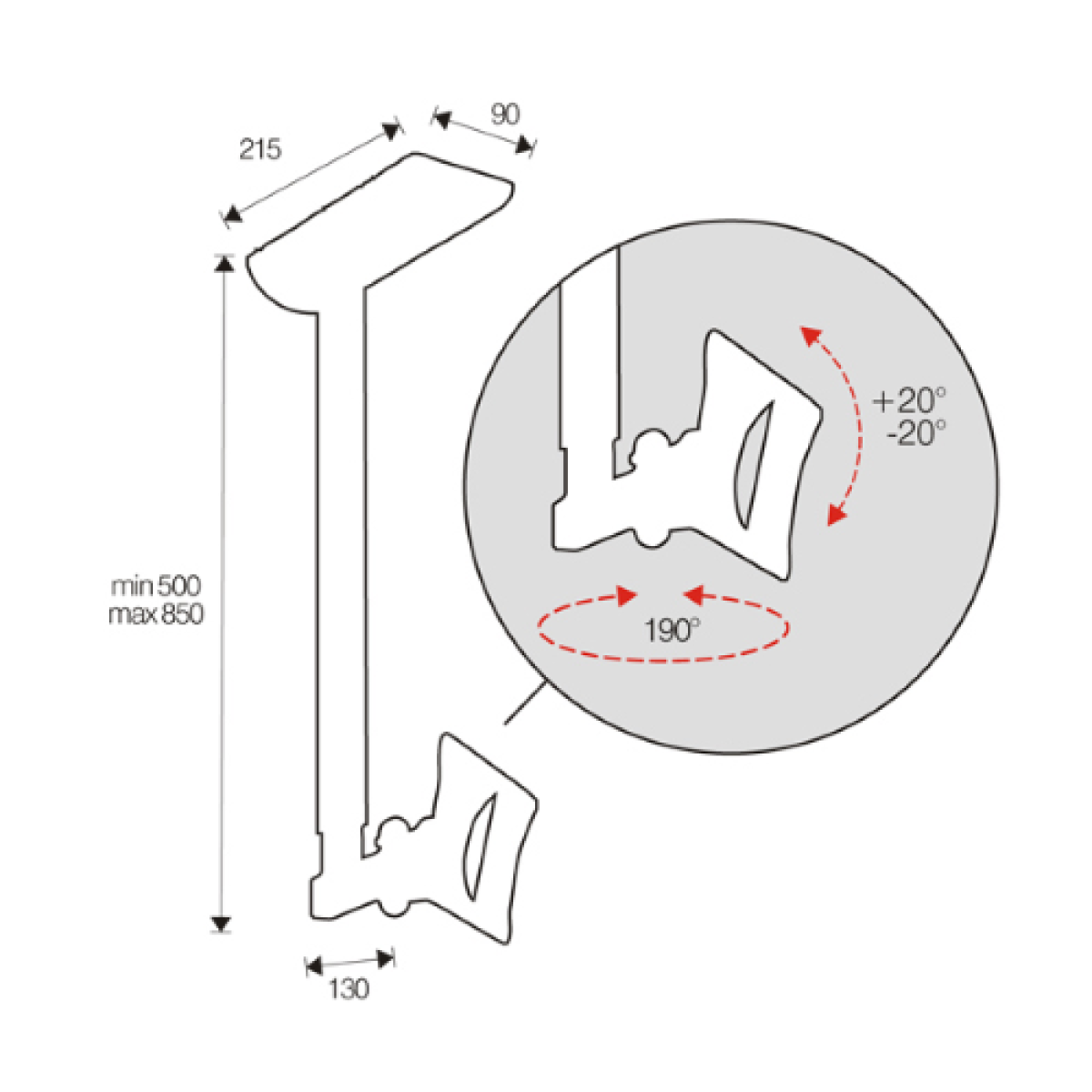 staffa-da-soffitto-32-vesa-100x100-max-20kg