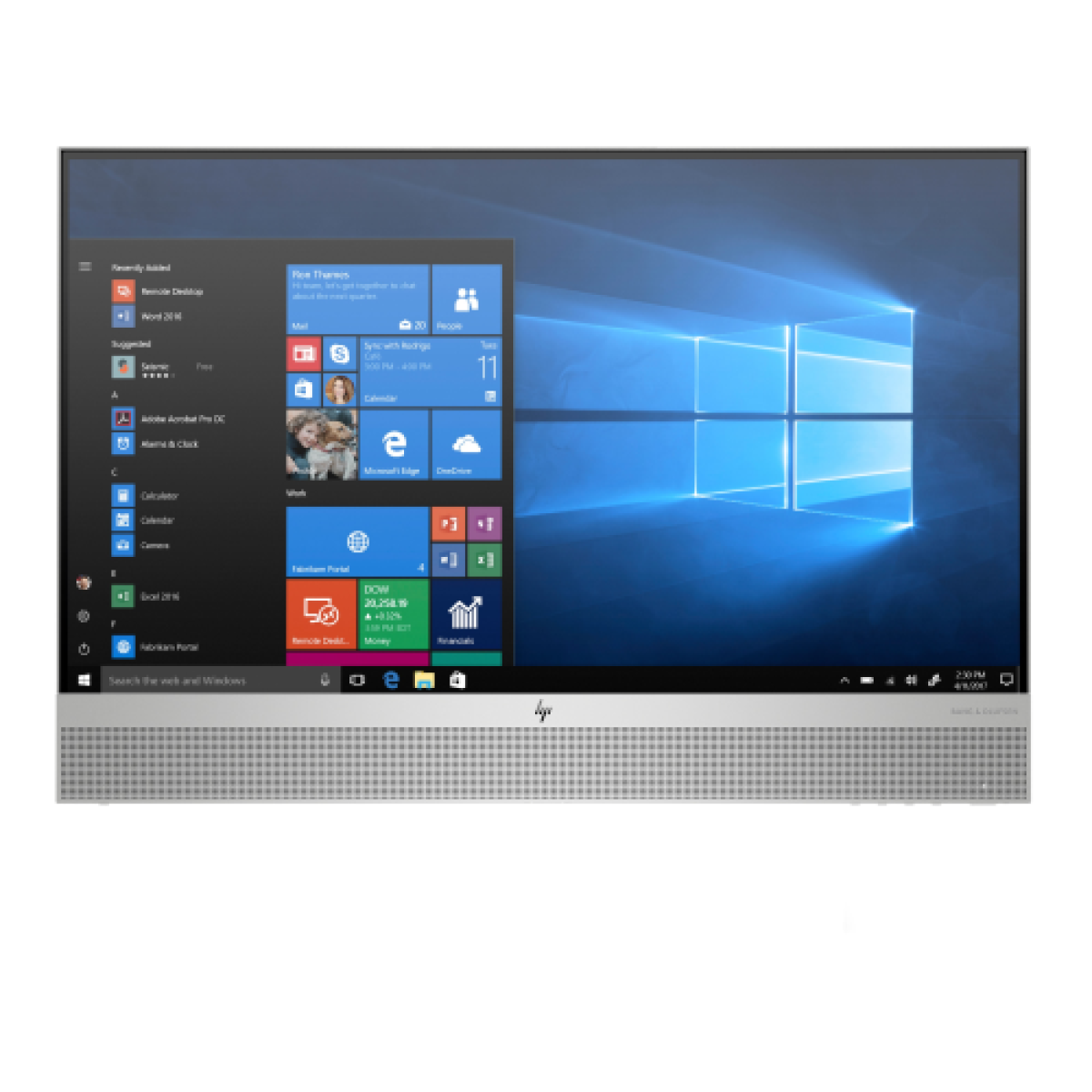 all-in-one-ricondizionato-hp-eliteone-800-g6-238-core-i3-10100-ram-8gb-ssd-128gb-windows-11-pro---no-webcam---wifi---no-base--grado-b-