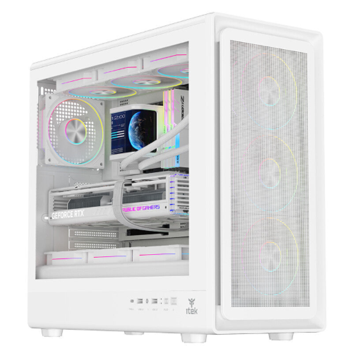 case-meshcore-36w---gaming-tower--atx--4x12cm-argb-fan--2xusb3--type-c--temp-glass-side-panel--white-ed