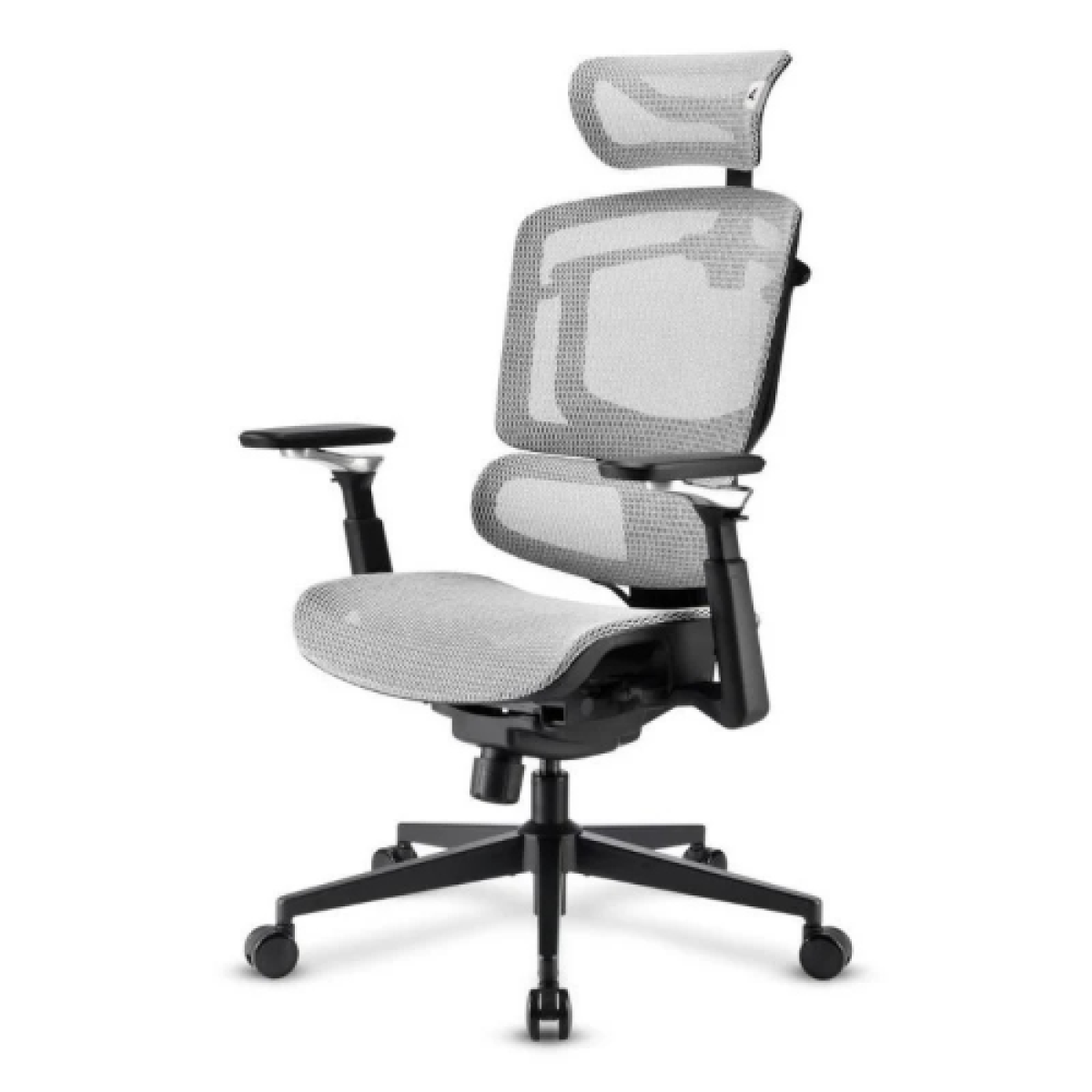 sharkoon-sedia-office-fabric-seat-mesh-4d-armrest-5-heights-adjustable-max-weight-capacity-150kg