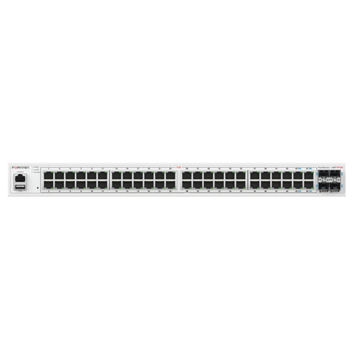 fortiswitch-148f-fpoe-switch-l2-man-con-48-p-ge-4-p-sfp-power-budget-fino-a-740w