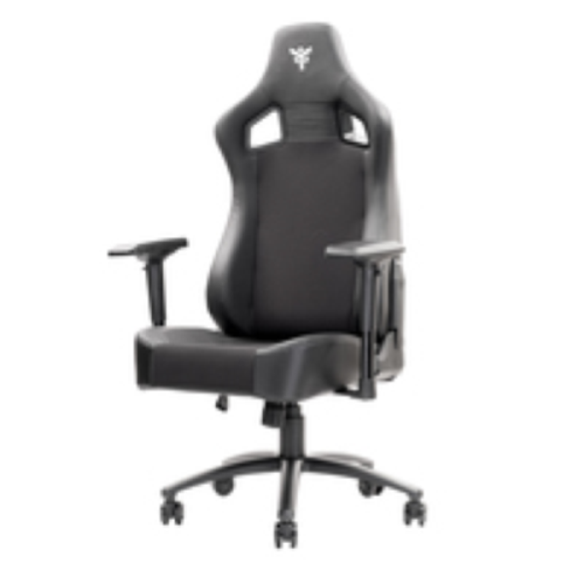 itek-gaming-chair-scout-pm30---pvc e-tessuto--braccioli-4d--nero-bianco