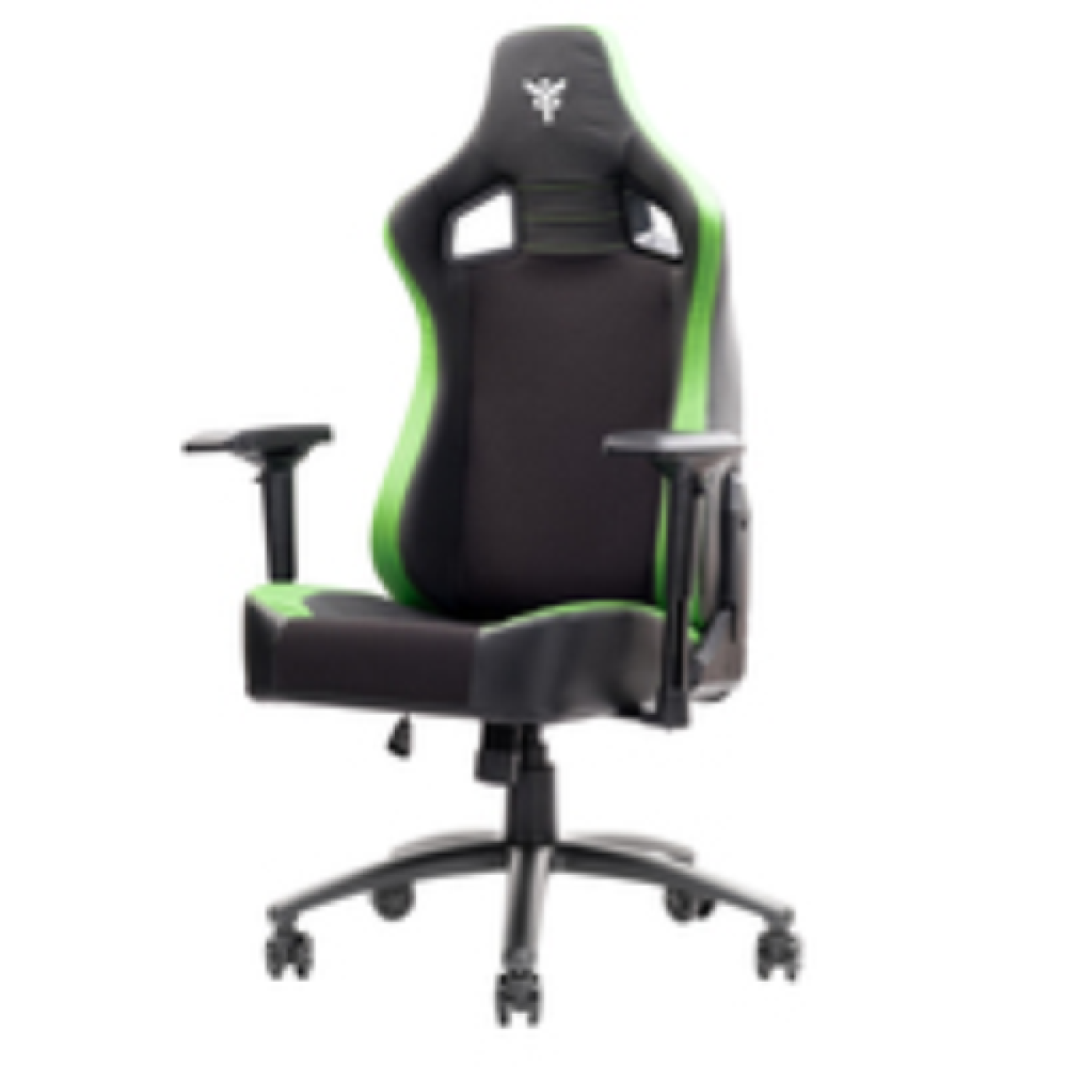 itek-gaming-chair-scout-pm30---pvc e-tessuto--braccioli-4d--nero-verde